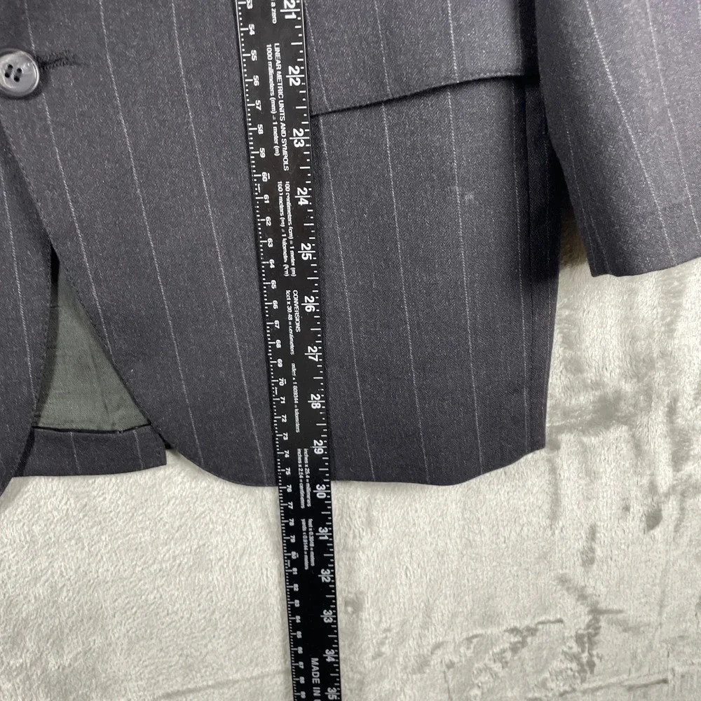 Vintage Brooks Brothers Suit Mens 40 34x30 Pinstripe 1970s USA Wool 2 Piece